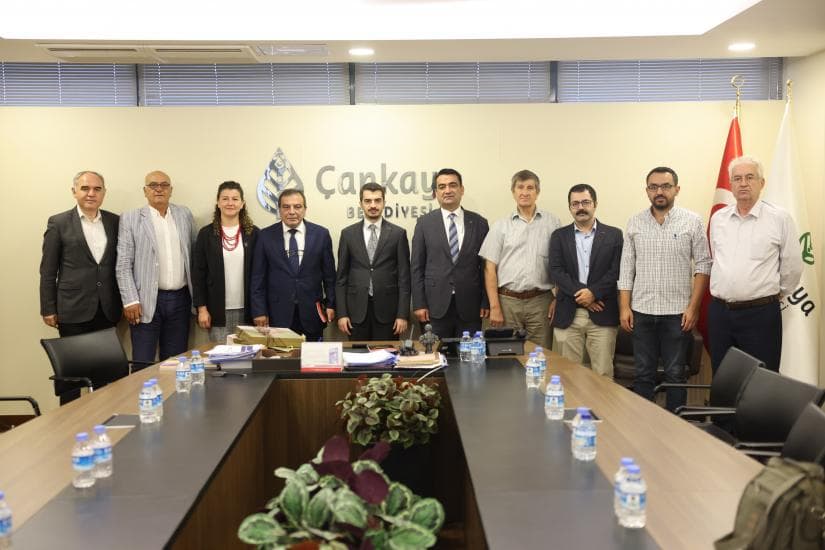 TMMOB ÇANKAYA BELEDİYESİNİ ZİYARET ETTİ